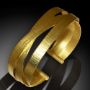 Picture of Gold Wide Braided Cuff