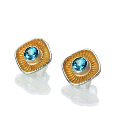 Picture of Dunes Stud Silver Earrings