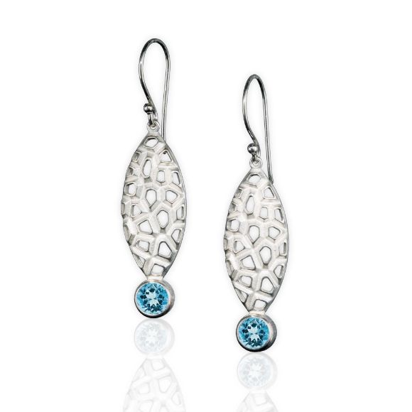 Serengeti Topaz Drop Earrings