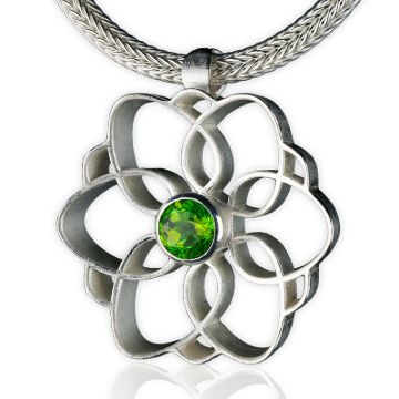 Primrose Silver Necklace