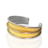 Twin Dunes Bracelet made in Sterling Silver - view 3