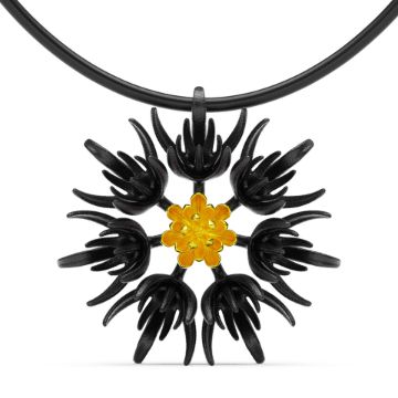 Corn Flower Pendant
