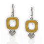 Picture of Dunes Square Silver Dangles